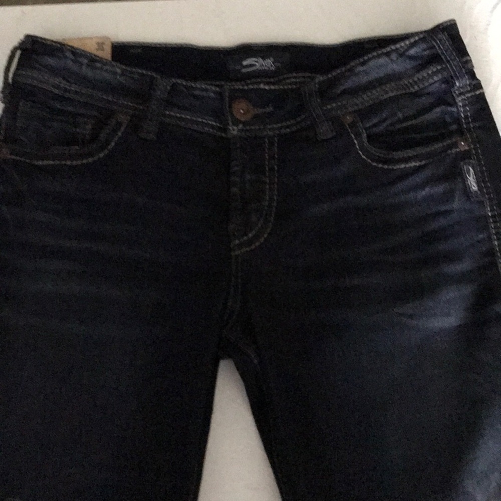 Silver Suki Slim Boot Cut